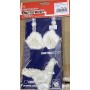 Obitsu 60cm White Lace Trim Brassiere & Panty Set