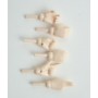 Obitsu 27cm Hand Parts - White