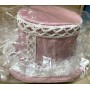 Alodia High Hat - Pink with white Lace