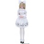 Azone 27cm Lace Collar Long-sleeved Blouse White