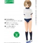 Azone Pure Neemo Gym Clothes Set (White x Navy)
