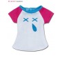Azone Pure Neemo SnottyCat 3 Color T-Shirt (Light Blue/Pink)