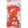 Azone 60cm Mini length Qipao China Dress Red