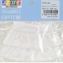 Azone 50cm Frill Tiered Skirt White
