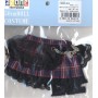 Azone 50cm Punk pleated skirt & garter set